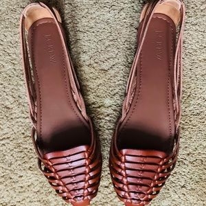 J.Crew huracahe sandals in tan